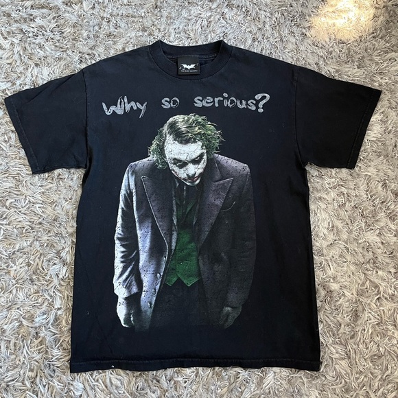 Y2K joker Batman dark night shirt - Picture 2 of 5
